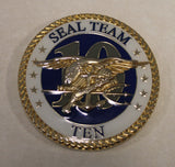 Naval Special Warfare SEAL Team Ten / 10, 3 Troop Hound of Hades (Hell) Navy Challenge Coin Cir2020