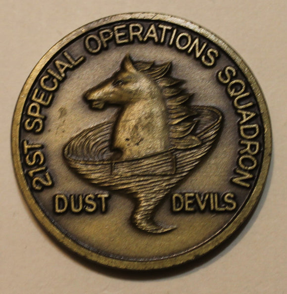 21st Special Operations Squadron Pararescue / PJ Air Force Challenge Coin