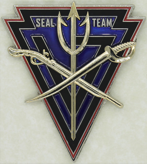 SEAL Team 17 Chief's Mess Navy Challenge Coin