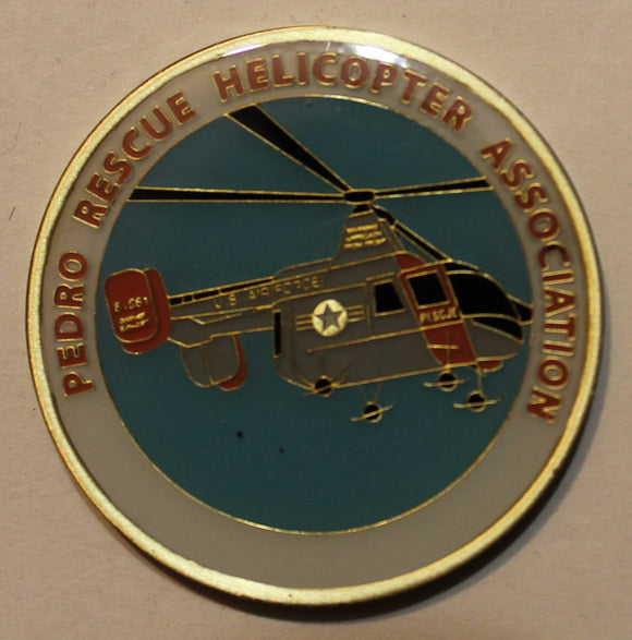Pedro Rescue Helicopter Association  Air Force Challenge Coin / Special Operations Pararescue / PJ