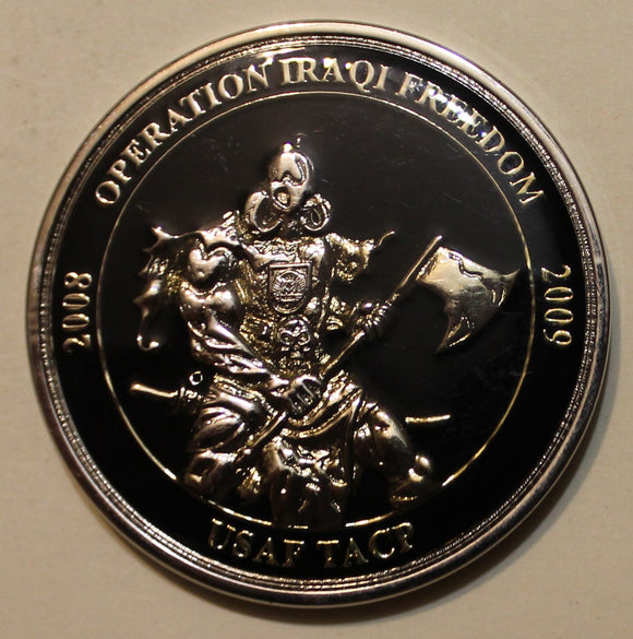 25th Expeditionary Air Support Operations Sq 2008-09 Op IRAQI FREEDOM TACP Air Force Challenge Coin