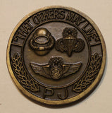 Pararescue / PJ Team Air Force Challenge Coin  Vintage!
