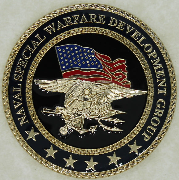 Naval Special Warfare Development Group DEVGRU SEAL Team 6 Chiefs Mess Navy Challenge Coin