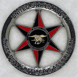 Naval Special Warfare Group Ten/10 Mission Support Center Chief's Mess SEAL Navy Challenge Coin