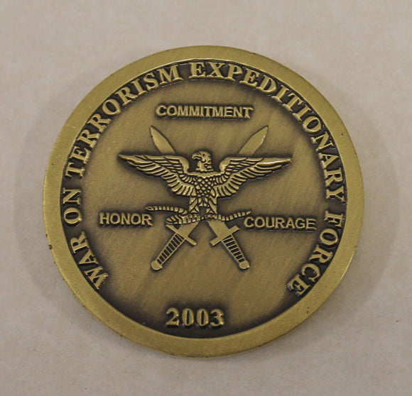 War on Terrorism Expeditionary Force 2003 HOA Chief Navy Challenge Coni