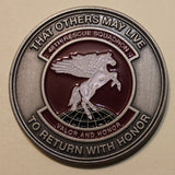 48th Rescue Squadron Pararescue / PJ Commander Air Force Challenge Coin