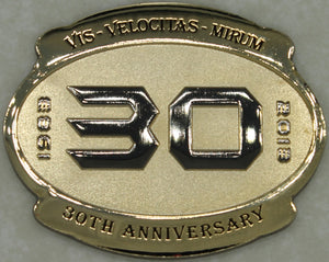 SEAL Team Three/3 30th Anniversary Navy Challenge Coin