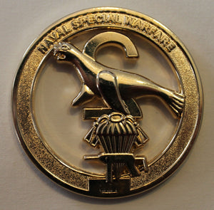 SEAL Team 2 / Two Serial Numbered Navy Challenge Coin