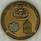 3rd Ranger BN 1990s Commander Army Challenge Coin