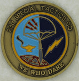 23rd Special Tactics Squadron Pararescue PJ/CCT/TACP Hurlburt Air Force Challenge Coin