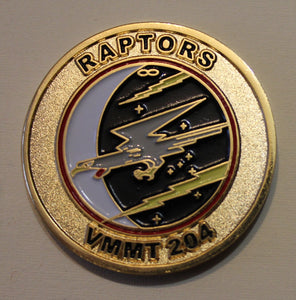 Marine Medium Tiltrotor Training Squadron 204 VMMT-204 Challenge Coin