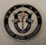 Joint 7th Special Forces 3rd Battalion A Company ODB-7310 FBI Sensitive Site Exploitation SSE Forward Operating Base FOB Salerno Afghanistan Challenge Coin