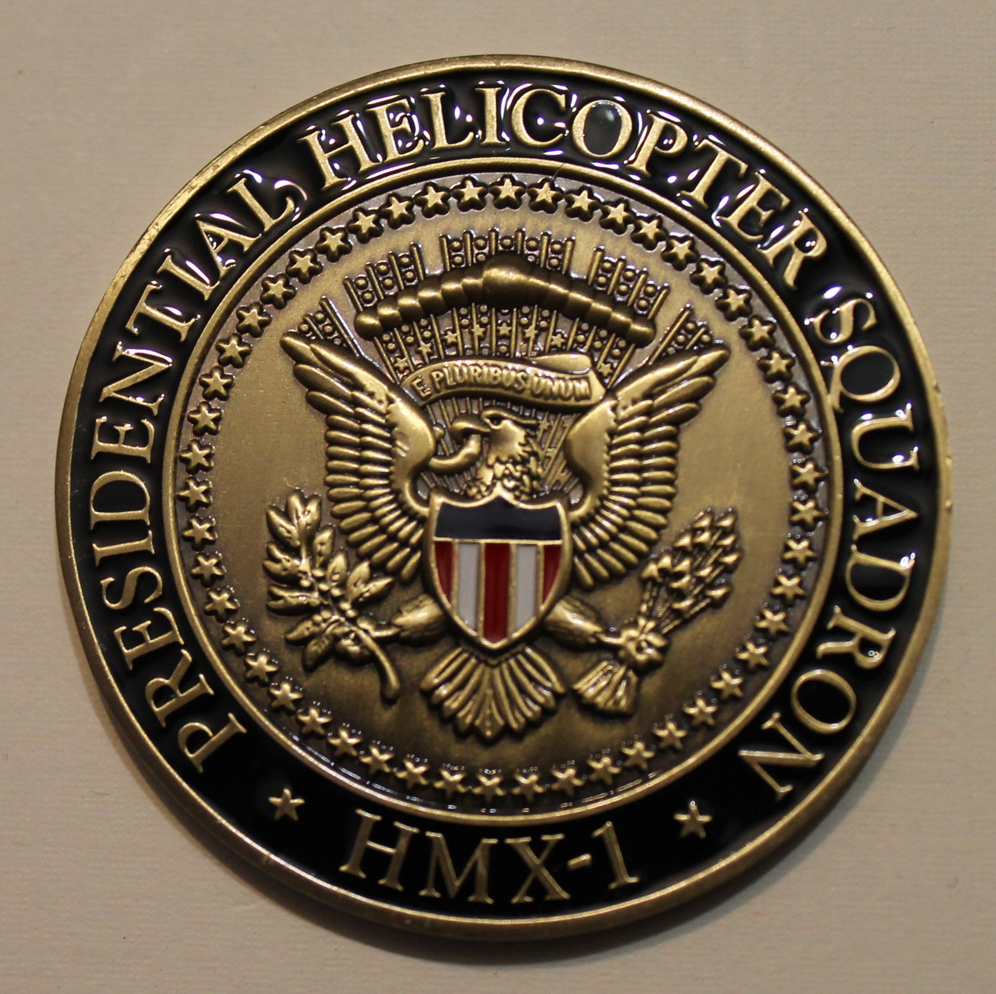 Marine One / 1 HMX-1 Presidential Helicopter Unit Challenge Coin