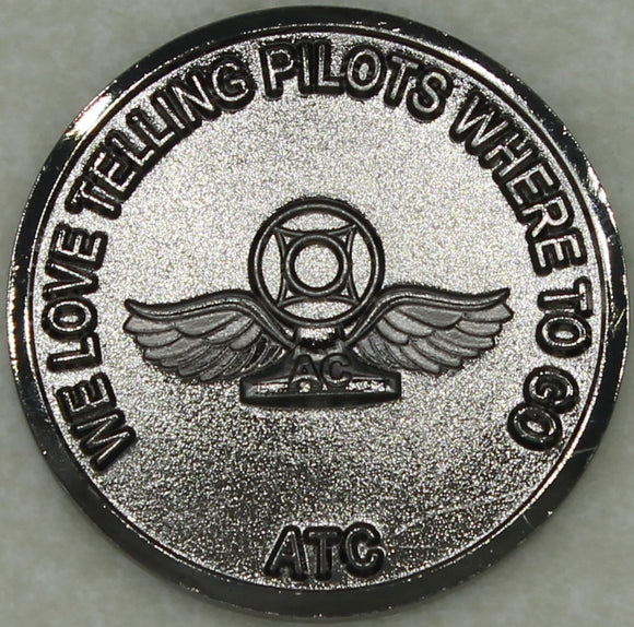 Air Traffic Control ATC Rate Separate Pilots Navy Challenge Coin