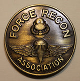 Force Recon Association Marine Corps Challenge Coin