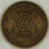 35th Signal Brigade Airborne 327th Signal Battalion Army Challenge Coin