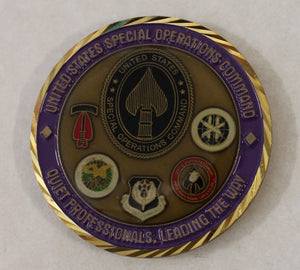 Special Operations Knowledge Future SOKF SOCOM Military Challenge Coin