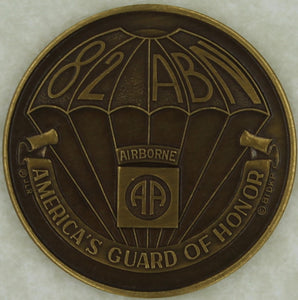 82nd Airborne Division Lower 48 States Army Challenge Coin