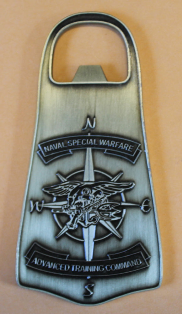 Commander Naval Special Warfare Advance Training Command SEALs Navy Challenge Coin