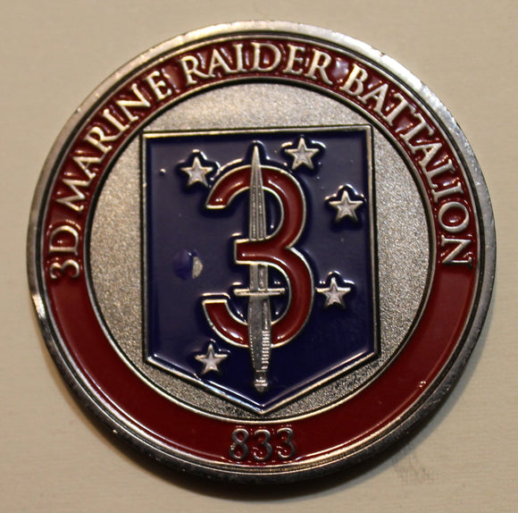 3rd Marine Raider Battalion Challenge Coin
