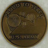 82nd Airborne Division Proud To Serve Army Challenge Coin