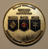 Marine Special Operations Command MARSOC Activated 24Feb06 Silent Warriors Challenge Coin