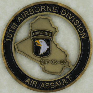 101st Airborne Division TF Band Of Brothers Army Challenge Coin