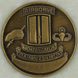 193rd Infantry Brigade 187th Infantry 2nd Battalion A Co Airborne Moatengators Army Challenge Coin