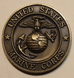 4th Marine Division 23rd Marines 2nd Battalion Marine Bronze Challenge Coin