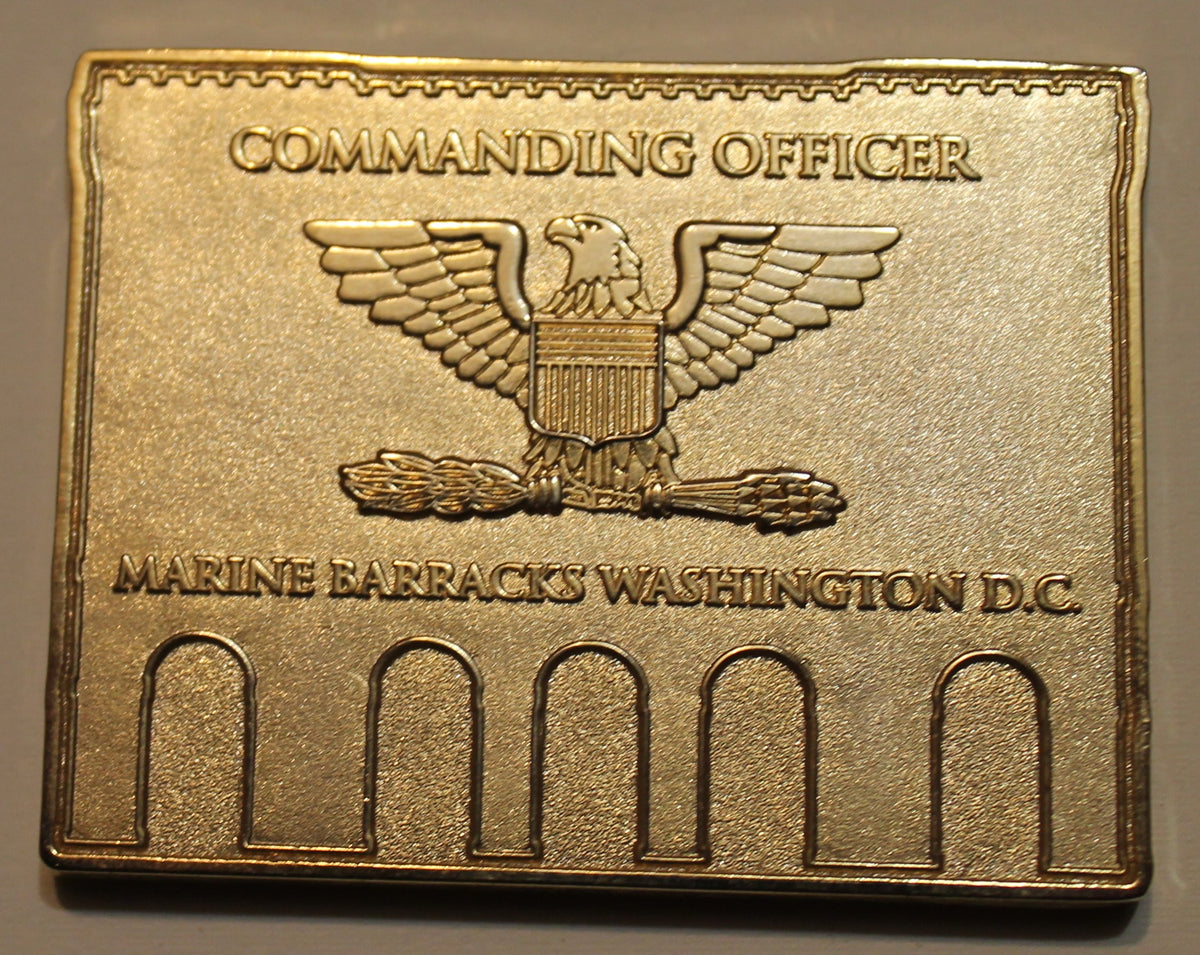 Marine Barracks Washington, DC Commander Challenge Coin – Rolyat ...