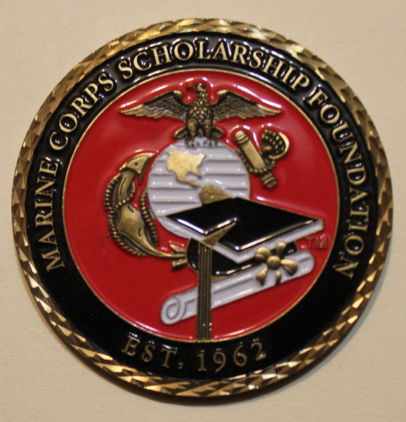 Marine Corps Scholarship Foundation Challenge Coin