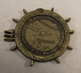 Special Operations Command Forward (FWD) Caribbean Serial Numbered Naval Special Warfare Unit 4 Navy SEAL Challenge Coin