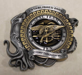 SEAL Team 10 / Ten Deployment 2021 Serial Numbered Navy Challenge Coin