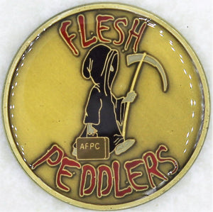 Air Force Personnel Center AFPC Flesh Peddlers Air Force Challenge Coin