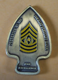 Command Sergeant Major US Army Special Operation Command Challenge Coin