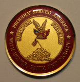 Marine Corps Veteran Bronze Challenge Coin