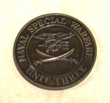 Naval Special Warfare Unit Three / 3 Bahrain SEALs Challenge Coin