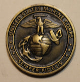 2nd Marine Expeditionary Force 8th Communication Battalion Marine Challenge Coin