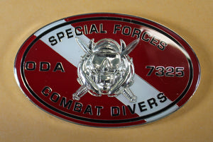 7th Special Forces Group Airborne ODA-7325 Combat Divers 3rd Battalion Bravo Co. Army Challenge Coin