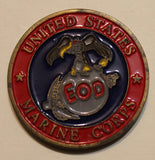 Explosive Ordnance Disposal EOD Marine Corps Challenge Coin