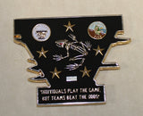 SEAL Team 5 / Five Individuals Play The Game But Teams Beat The Odds Serial Numbered Navy Challenge Coin