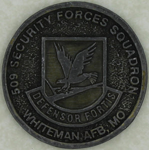 509th Security Forces Sq Whiteman AFB, MO Air Force Challenge Coin