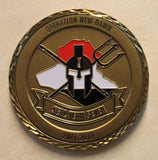 SEAL Team 7 / Seven, 1 Troop Operation NEW DAWN 2011-2012 Navy Challenge Coin