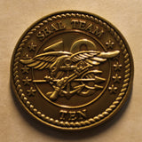 SEAL Team Ten / 10 Combat Service Support Detachment CSSD-2 / Two Navy 2007 Challenge Coin