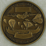 Quartermaster Airborne Rigger The World Is Our Drop Zone Army Challenge Coin