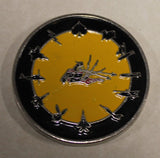 NUTCRACKERS Electronic Warfare EW Area 51 / Groom Lake Test Site Air Force Challenge Coin / 413th Flight Test Squadron