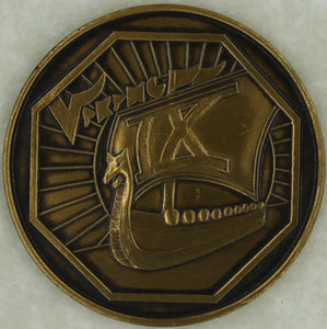 US Air Force Academy Cadet Sq Viking IX/9 Challenge Coin