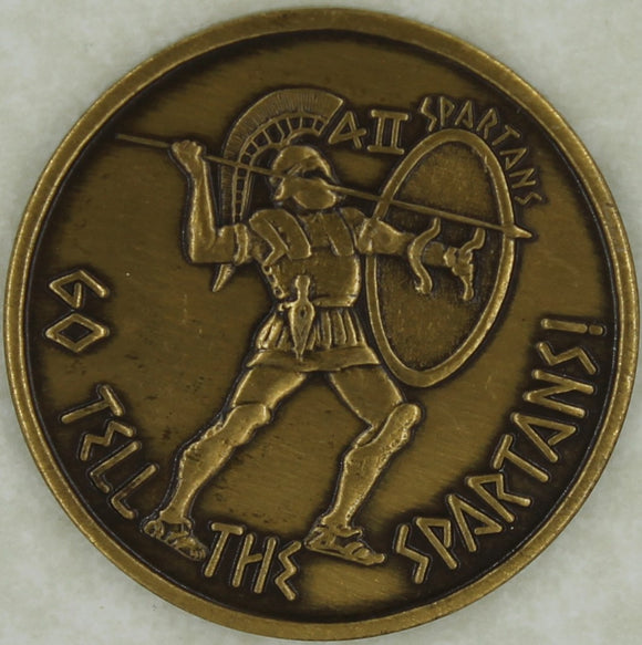 West Point Company A-2 Spartans Us Military Academy Army Challenge Coin