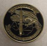 Commander Lt General Mulholland Dagger-6 Call Sign US Army Special Operation Command Challenge Coin - Version #1