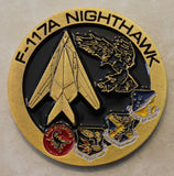 F-117 Stealth Fighter Air Force Challenge Coin